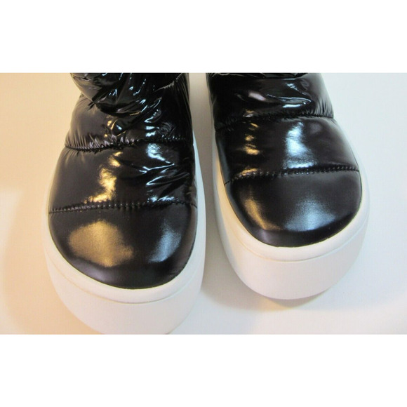 JEFFREY CAMPBELL Black Mid-Calf Snowed Synthetic Size 8.5 Snow Boots - Picture 5 of 6